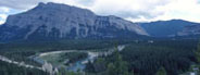 BowValley、Hoodoors、Mt.Rundle(2,948m) ＆ Banff Springs Hotel