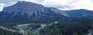 BowValleyAHoodoorsAMt.Rundle(2,948m)  Banff Springs Hotel