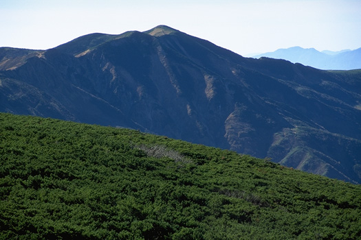 Mt. Betu-san. a peak in Mt. Hakusan Range.